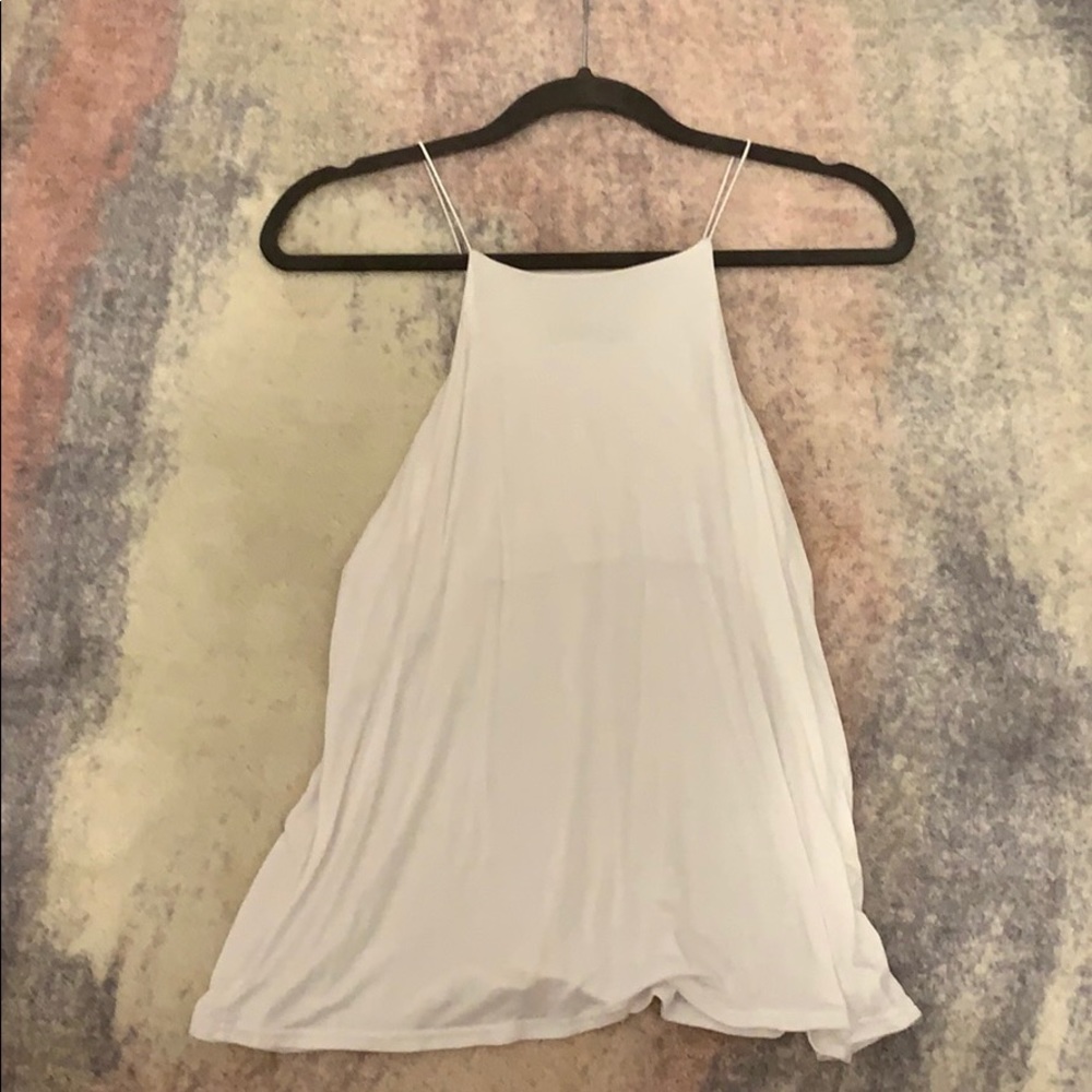 High neck tank top